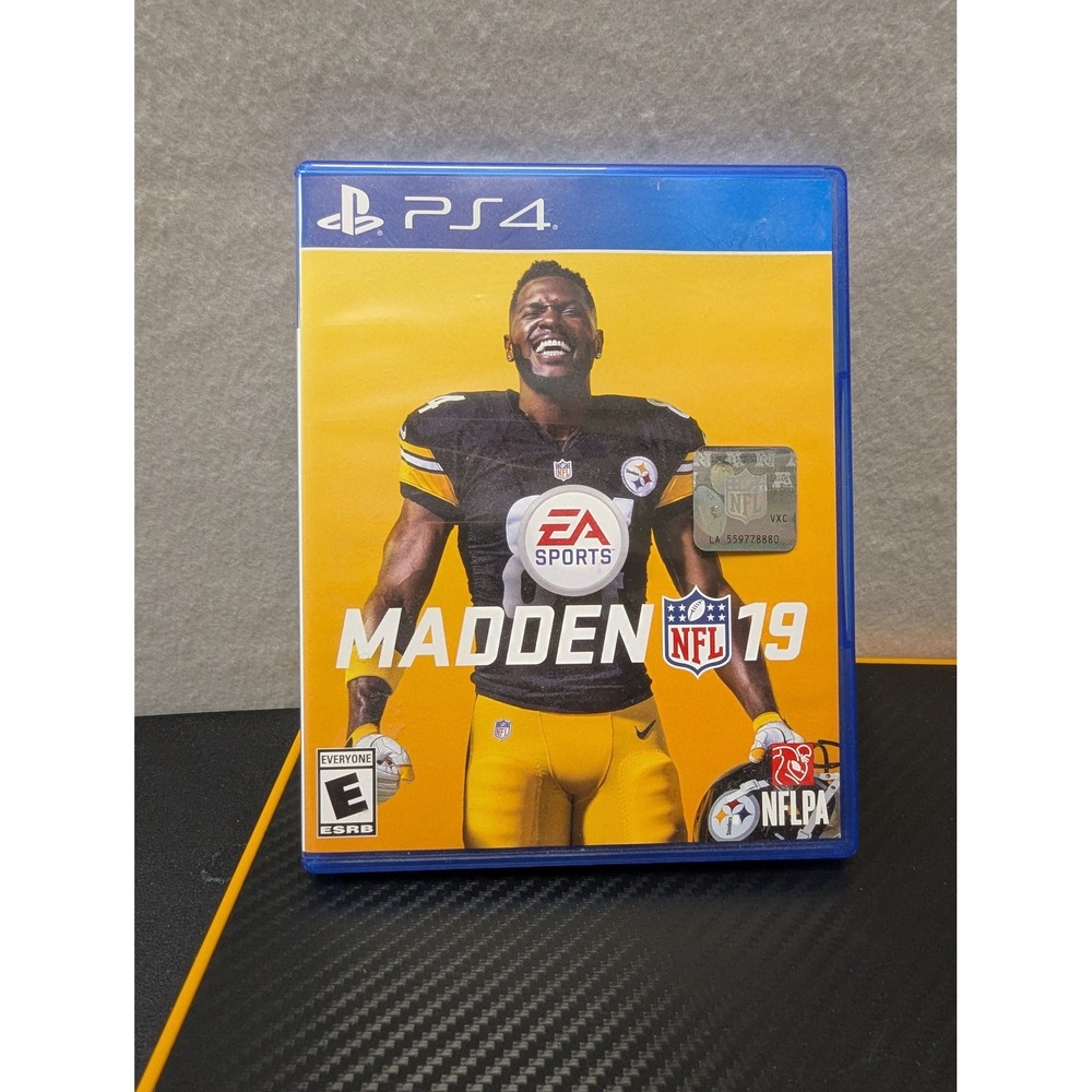 EA Sports Madden NFL 19 PS4 PlayStation 4 Antonio Brown Cover Sports Game